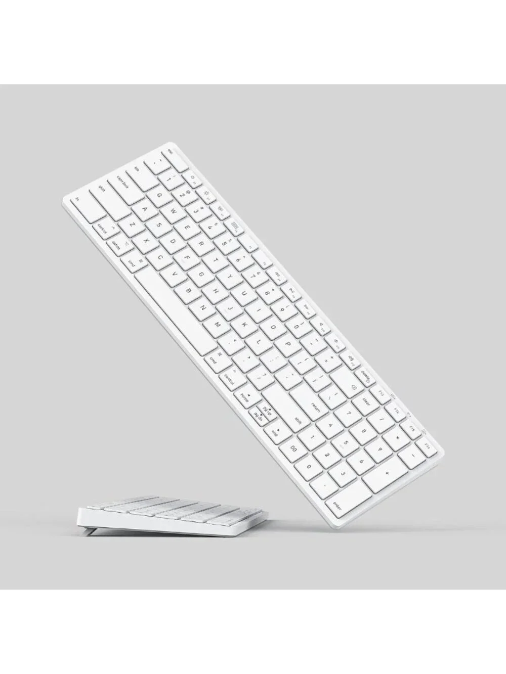 Compact Wireless Keyboard for macOS | Numeric Keypad | Sleek & Portable Design